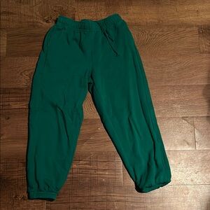 Kids Green Jogger Pants